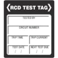 RCD Test Sticker 100 Pack | RCDTT
