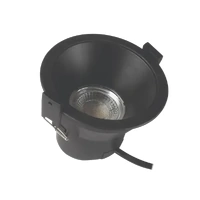 Robus RCS8CCT4-04 | CASSIE 8W LED Downlight Black 90mm | 4CCT Dimmable