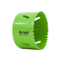 Re-Load RLHS92 | Hi-Flex Bi-Metal 92mm Cobalt Holesaw | Green