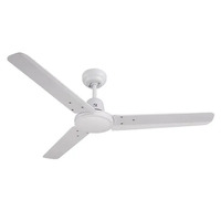RevelAIR ROMA48HSWH | 48" 3 Blade Ceiling Fan Without Light | White