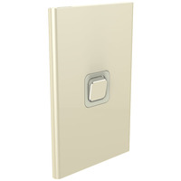 Clipsal Iconic STYL S3041C-CE | 1 Gang Switch Cover Plate | Crowne | (Skin Only)