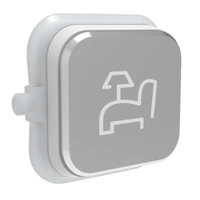 "Lounge" Dolly Rocker | Clipsal Iconic STYL Dolly Rocker | Silver | S40RLO-SV | Single Buy