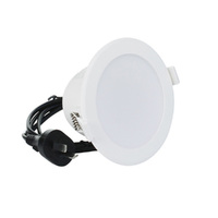 SAL Wave SE S9065TC-MS | Wave Recessed LED Downlight With Sensor 9W White Polycarbonate 3 CCT