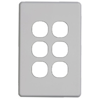 Clipsal SC2036CBA | Brushed Aluminium Cover Suit SC2036VA(Clearance)