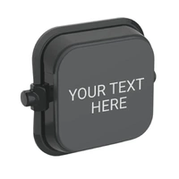 Clipsal Iconic SD-CUSTOM-TEXT-AN | Design Your Own Custom Engraved Text Dolly Rocker | Anthracite