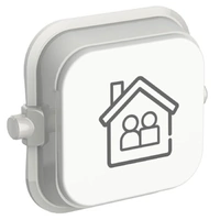 Clipsal Iconic SD-Family-VW | Custom Engraved Family Dolly Pictogram Rocker | Vivid White