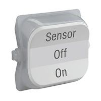 Clipsal Iconic SD-SENSOR-OFF-ON-VW | Custom Engraved 3 Position Sensor/Off/On Text Rocker | Vivid White