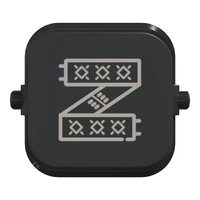 Clipsal Iconic SD-Strip-Lights-XB | Custom Engraved Strip Lights Dolly Pictogram Rocker | Extra Black