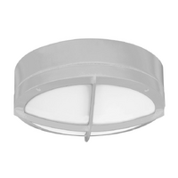 SAL SE7082TC-SL | Cooper 16W LED Tri-Colour Commercial Bunker Light | Silver