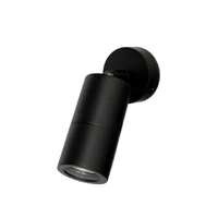 SAL SE7123TC-BK | Bondi Adjustable 4W IP65 Tri-Colour LED Wall Light | Black