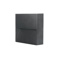 SAL SE7358WW-BK | Altona-S Plus 5W LED Square Surface Mount Wall Light | Black