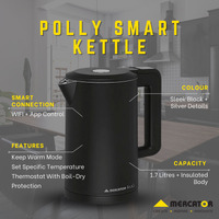 Mercator Ikuu SHA171 | Polly Smart 1.7L Kettle | Wi-Fi