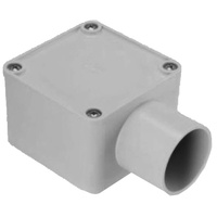 1 Way 40mm Junction Box Grey | SJB1-40