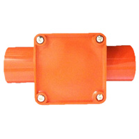 2 Way 40mm Junction Box Orange | SJBO2-40