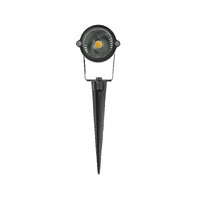 SAL SL7266WW/BK | Outdoor 6W Mini LED Spike Light  | Black