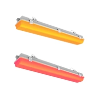 SAL SL9726-20AM-RD | Dual Colour Amber/Red 2FT Weatherproof LED Batten | IP65