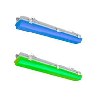 SAL SL9726-20BU-GN | Dual Colour Blue/Green 2FT Weatherproof LED Batten | IP65
