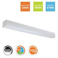 SAL SL9732-40EM | 1135mm Diffused Ecoline Emergency Batten Dual Wattage 40W LED | Tri-Colour