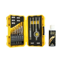 Alpha SM23DTDTP-B | TUFFBOX Drill, Tap and Die Set M3-M12 Includes 120ml Lubricant | 23 Pieces