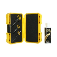 Alpha SM3SDTP-B | ThunderMAX Step Drill Tuffbox Set With 120ml Liquid Gold Lubricant | 3 Bits