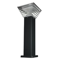 SLD SOLB010-PRE | Andromeda RGB LED Solar Bollard w/Remote | 360lm