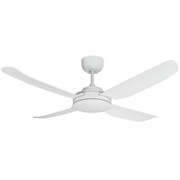 Ventair SPIN1304WH | SPINIKA 52” 4 BLADE CEILING FAN