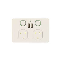 Mercator Ikuu SPPUSB02G-WIFI | Smart Double Power Point with USB | Wi-Fi
