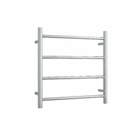 Thermogroup SR2512 | Thermorail Ladder 4 Round Bars Heated Towel Rail 12V 65W 550x550mm | Stainless Steel