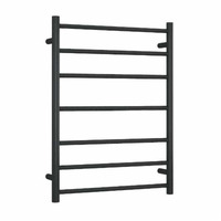 Thermogroup SR44MB | Thermorail Round Ladder Heated Towel Rail | Black