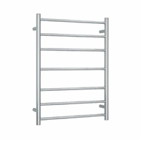 Thermogroup SRB4412 | Thermorail Ladder 7 Round Bars Heated Towel Rail 12V 90W 600x800mm | Brushed Stainless Steel