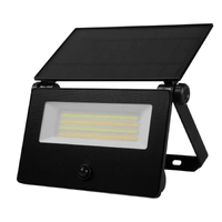 SAL SSIF3000TC-BK | SALRAY 3000lm LED Solar Floodlight Tri-CCT | PIR Sensor
