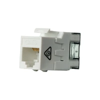 Stronglink STKJC6KWH | Keystone Cat 6 RJ45 Jack | White