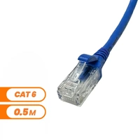 Stronglink STKPLC605BL | Cat 6 0.5m Patch Lead | Blue