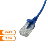 Stronglink STKPLC6UT15BL | Cat 6 1.5m Ultra Thin Patch Lead | Blue