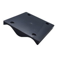 Sureset SURCUMB-BK | Corrugated Mounting Block 120 x 120mm | Black