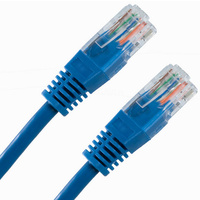 StrongLink RJ5-05PLBU | Cat 5e 0.5m Patch Leads (Blue)