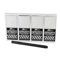 Test Tags BLACK 100 Pack | TAGTT7B