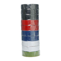 Matelec TAPE-MIX-10PK | Superior Quality Electrical Rainbow Tape 'Wrappa' 