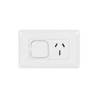 Tesla TESGPO1LD | Single Large Switch GPO 10A | White