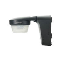 Theben THELUXA-S360-BK | Outdoor Wall PIR Motion Detector 360° IP66 | Black