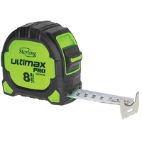 8m x 25mm Ultimax Pro Tape Measure Easyread | Sterling TMFXE8027