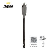 22mm Spade Bit - TurboBore | Faster Cleaner Hole | TS08-22