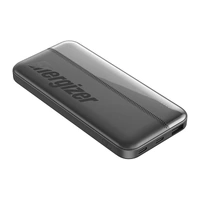 Energizer UE10050CCBK | 10,000mAh Powerbank Black | 3 Charge Ports 