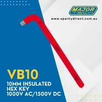 Major Tech VB10 | Insulated Hex Key 10mm 1000V AC/1500V DC