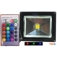 20W RGB Colour Changing LED FLOODLIGHT 240V | VBLFL-833-4C