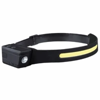 Vibe VBLHT-1080-6K | Rechargeable LED Head Torch Dual Light Source | 350lm