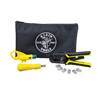 Klein Tools VDV026-212 | Data Cable Installation Kit | Yellow & Black
