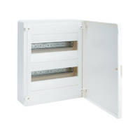 HAGER VS212PT | GOLF 24 Pole Surface Mount Distribution Board IP40