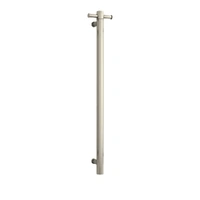 Thermogroup VSH900HBN | Thermorail Straight/Round Vertical Heated Bar 240V 900mm 20W | Brushed Nickel