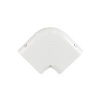 100mm Bend 90°­ Flat AC Duct Cover | Air Conditioning Duct | Asuka W100FE90